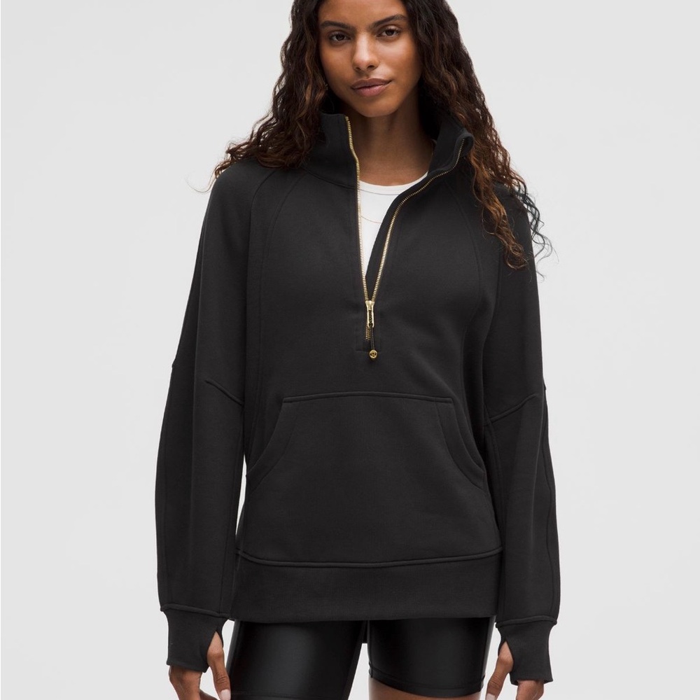 Lululemon Scuba Oversized Funnel-Neck Half-Zip (long)